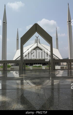 Faisal-moschee in Islamabad Hauptstadt von Pakistan Stockfoto