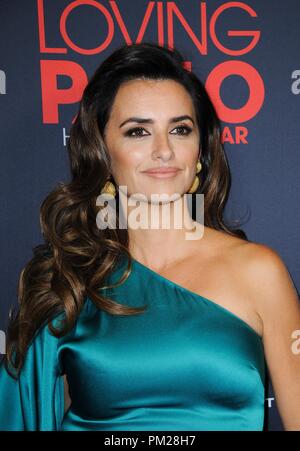 West Hollywood, CA. 16 Sep, 2018. Penelope Cruz in der Ankunftshalle für liebevolle PABLO Premiere, das London Hotel West Hollywood, West Hollywood, CA 16. September 2018. Credit: Elizabeth Goodenough/Everett Collection/Alamy leben Nachrichten Stockfoto