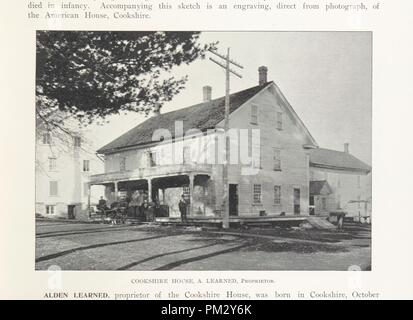 Bild von Seite 117 des "Geschichte der Compton Grafschaft und Skizzen der Eastern Townships, Bezirk St. Francis, und Sherbrooke County. Mit der Buchführung über vierhundert Familien ergänzt. Zwei hundert Illustrationen von b 0049. Stockfoto