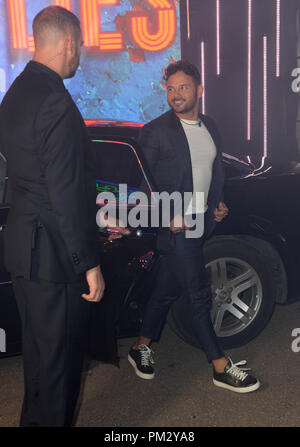 Prominente geben Sie das Big Brother Haus - Anreise mit: Ryan Thomas Wo: Hertfordhire, Großbritannien Wann: 16 Aug 2018 Quelle: Steve Finn/WANN Stockfoto