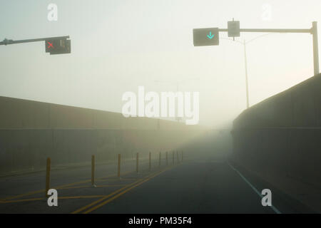 Chesapeake Bay Bridge Tunnel Virginia Stockfoto