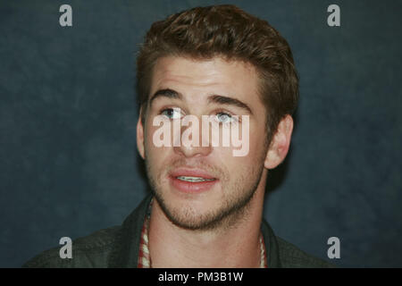 Liam Hemsworth", der letzte Song 'Portrait Session, 13. März 2010. Reproduktion von amerikanischen Boulevardzeitungen ist absolut verboten. Datei Referenz # 30160 18 GFS nur für redaktionelle Verwendung - Alle Rechte vorbehalten Stockfoto