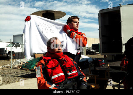 'The Guardian' Kevin Costner, Ashton Kutcher © 2006 Touchstone Pictures Stockfoto