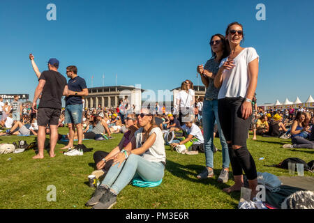 Lollapalooza Berlin 2018 Stockfoto