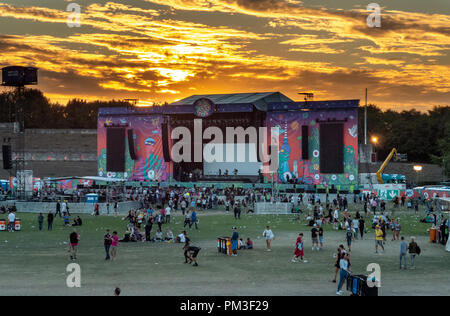 Lollapalooza Berlin 2018 Stockfoto