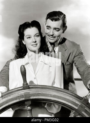 Rosalind Russell und Clark Gable, "Sie trafen sich in Bombay' 1941 MGM Datei Referenz # 30732 286 THA Stockfoto