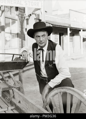 Gary Cooper, 'High Noon' 1952. Datei Referenz # 30732 366 THA Stockfoto