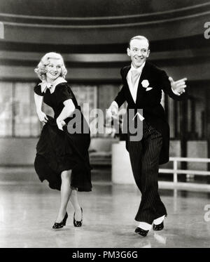 Fred Astaire und Ginger Rogers, 'Swing Time' 1936 RKO. Datei Referenz # 30732 456 THA Stockfoto