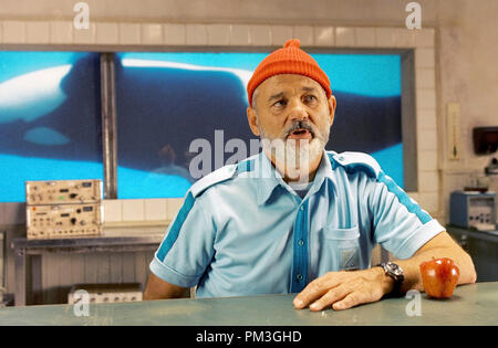 Szenenfoto aus "Das Leben im Wasser mit Steve Zissou' Bill Murray © 2004 Touchstone Pictures Datei Referenz # 307351152 THA nur für redaktionelle Verwendung - Alle Rechte vorbehalten Stockfoto