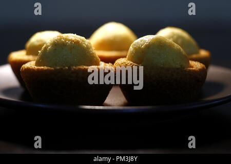 Foto von frisch gebackenen Muffins als Kabayan in den Philippinen bekannt Stockfoto