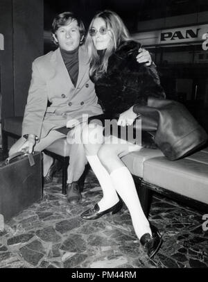 Sharon Tate und Roman Polanski, 1968. Datei Referenz Nr. 1027 011 THA © GFS/Hollywood Archiv - Alle Rechte vorbehalten. Stockfoto