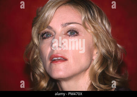 Madonna, 2002. Datei Referenz Nr. 1094 007 GFS Stockfoto