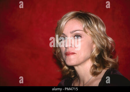 Madonna, 2002. Datei Referenz Nr. 1094 009 GFS Stockfoto