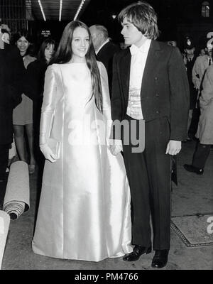 Olivia Hussey und Leonard Whiting anreisen, bei der Premiere von Romeo und Julia, 5. März 1968. Datei Referenz Nr. 1106 003 THA © GFS/Hollywood Archiv - Alle Rechte vorbehalten Stockfoto