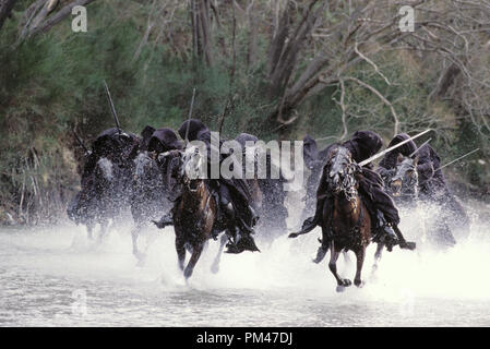 Newline Bilder präsentiert "Der Herr der Ringe: Die Gefährten" ringgeister © 2001 Neue Linie Stockfoto