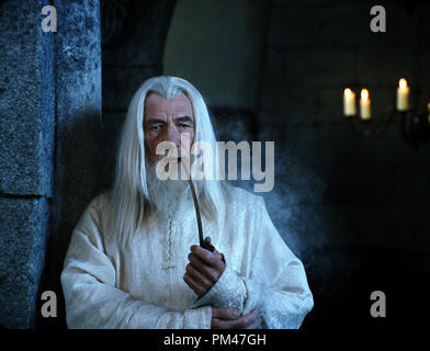 Newline Bilder präsentiert "Der Herr der Ringe: Die Rückkehr des Königs" Ian McKellen © 2003 Neue Linie Stockfoto