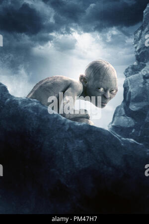 Newline Bilder präsentiert "Der Herr der Ringe: Die Rückkehr des Königs" Gollum © 2003 Neue Linie Stockfoto