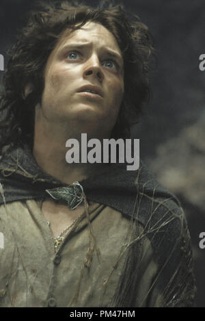 Newline Bilder präsentiert "Der Herr der Ringe: Die Rückkehr des Königs" Elijah Wood © 2003 Neue Linie Stockfoto