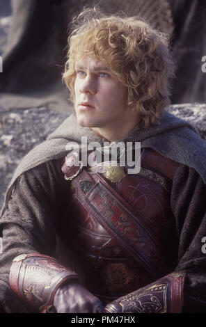 Newline Bilder präsentiert "Der Herr der Ringe: Die Rückkehr des Königs" Dominic Monaghan © 2003 Neue Linie Stockfoto