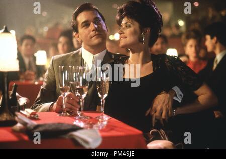Ray Liotta, Lorraine Bracco "Goodfellas" (1990) Warner Bros. Stockfoto