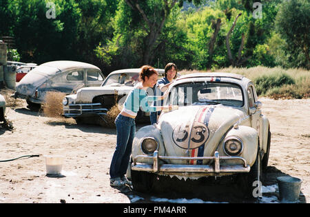 "Herbie: Fully Loaded" 2005 Justin Long, Lindsay Lohan Stockfoto