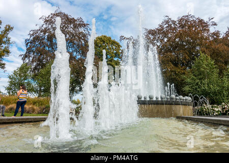 Windsor Jubiläum Brunnen ist in Goswell Park in Windsor, UK. Stockfoto