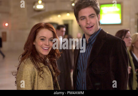 "Nur mein Glück ' 2006 Lindsay Lohan, Chris Pine Stockfoto