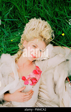 Film noch von 'Marie Antoinette' Kirsten Dunst Stockfoto