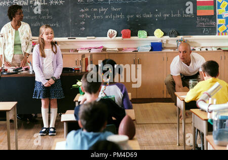 Szenenfoto aus "Die Schnuller' Morgan York, Vin Diesel 2005 Stockfoto