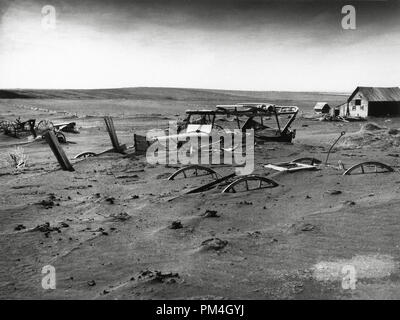 Dust Bowl - Dallas, South Dakota - 1936. Datei Referenz Nr. 1003 150 THA Stockfoto
