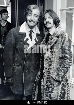 Beatle Ringo Starr und Peter Sellers, März 1969. Datei Referenz Nr. 1013 009 THA © GFS/Hollywood Archiv - Alle Rechte vorbehalten. Stockfoto