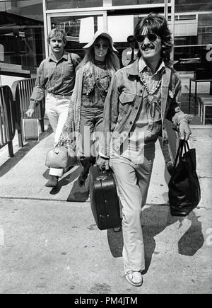 Beatle George Harrison und Frau Patti Boyd, Juli 20,1967. Datei Referenz Nr. 1013 049 THA © GFS/Hollywood Archiv - Alle Rechte vorbehalten. Stockfoto
