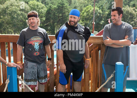 Marcus (David Spade), Eric (Kevin James) und Lenny (Adam Sandler) in Columbia Pictures'. Stockfoto