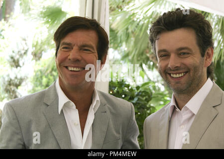 Dennis Quaid und Michael Sheen' Die besondere Beziehung" Portrait Session, 19. Mai 2010. Reproduktion von amerikanischen Boulevardzeitungen ist absolut verboten. Datei Referenz # 30267 010 GFS nur für redaktionelle Verwendung - Alle Rechte vorbehalten Stockfoto