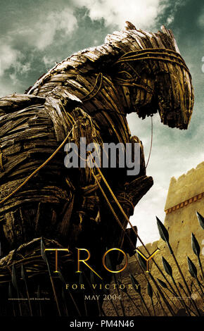 "Troy" - POSTER © 2004 Warner Bros. Stockfoto