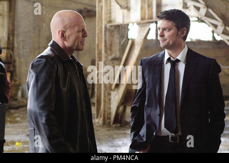 Bruce Willis und Karl Urban in 'Rot' Summit Entertainment 2010 Stockfoto