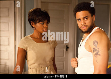 Crystal (Kimberly Elise) und Beau Willie (Michael Ealy) für farbige Mädchen. Photo Credit: quantrell Colbert 2010 Stockfoto