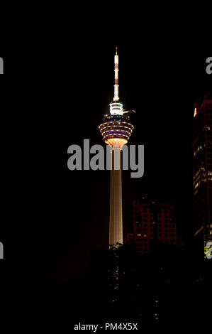 Menara KL Tower - Kuala Lumpur - Malaysia Tour 421 m-Menara Kuala Lumpur Malaisie Stockfoto