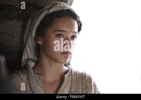 Film Still / Werbung immer noch von der "Nativity Story' Keisha Castle-Hughes © 2006 New Line Cinema Photo Credit: Jaimie Trueblood Datei Referenz # 30737450 THA nur für redaktionelle Verwendung - Alle Rechte vorbehalten Stockfoto