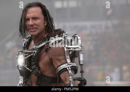 Mickey Rourke spielt Ivan Vanko in "Iron Man 2". Stockfoto