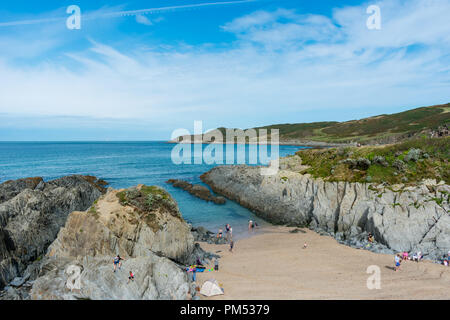 Barricane Beach in North Devon, England Stockfoto