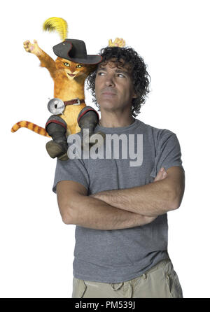 Shrek der Dritte der Gestiefelte Kater, Antonio Banderas © 2007 Werke Traum Stockfoto