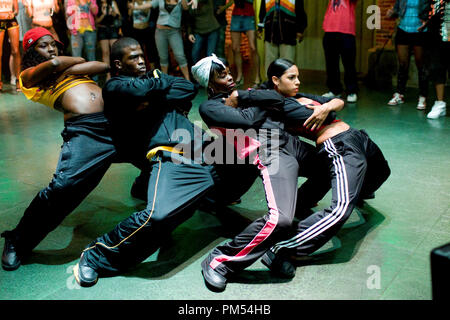 'Schritt 2 der Straßen" ebone Johnson, Schwarz Thomas, Telisha Shaw, Danielle Polanco © 2008 Touchstone Pictures Stockfoto