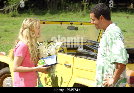 Film noch von "50 erste Dates Adam Sandler, Drew Barrymore Photo Credit: Darren Michaels © 2004 Columbia Pictures Datei Referenz # 307351517 THA nur für redaktionelle Verwendung - Alle Rechte vorbehalten Stockfoto