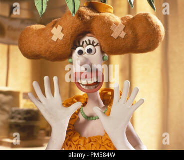 Studio Werbung immer noch von "Wallace & Gromit: Der Fluch der Were-Rabbit 'Lady Tottington Campanula © 2005 DreamWorks Datei Referenz # 307361471 THA nur für redaktionelle Verwendung - Alle Rechte vorbehalten Stockfoto