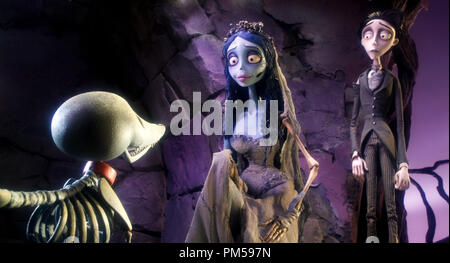 Studio Werbung noch von 'Corpse Bride' Schrotten, Corpse Bride, Victor Van Dort © 2005 Warner Brothers Datei Referenz # 307362188 THA nur für redaktionelle Verwendung - Alle Rechte vorbehalten Stockfoto