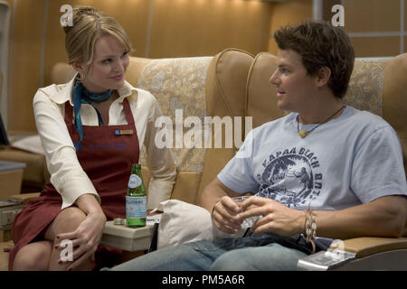 Film Still / Werbung noch vom Nakes auf einer Ebene "Sunny Mabrey, Nathan Phillips © 2006 New Line Cinema Photo Credit: James Dittiger Datei Referenz # 30737164 THA nur für redaktionelle Verwendung - Alle Rechte vorbehalten Stockfoto