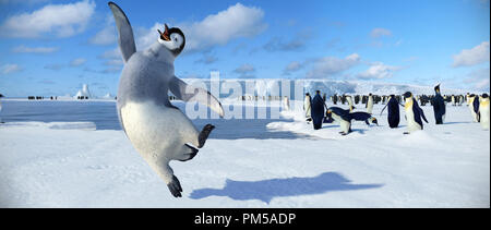 Studio Werbung immer noch von "Happy Feet" Mumble © 2006 Warner Datei Referenz # 307371804 THA nur für redaktionelle Verwendung - Alle Rechte vorbehalten Stockfoto