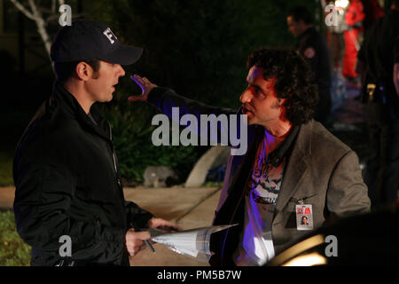 Szenenfoto aus "Numb3rs" (Episode: Unter Druck) Rob Morrow, David Krumholtz 2007 Photo Credit: Michael Desmond Datei Referenz # 30738493 THA nur für redaktionelle Verwendung - Alle Rechte vorbehalten Stockfoto