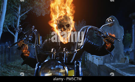 Studio Werbung noch von 'Ghost Rider' © 2007 Columbia Pictures Datei Referenz # 30738966 THA nur für redaktionelle Verwendung - Alle Rechte vorbehalten Stockfoto